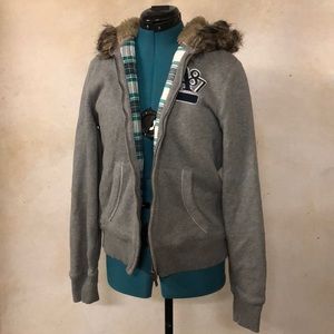 Aeropostale Jacket Fur Head